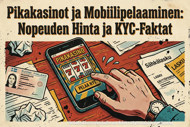 Pikakasinot ja Mobiilipelaaminen: Nopeuden Hinta ja KYC-Faktat